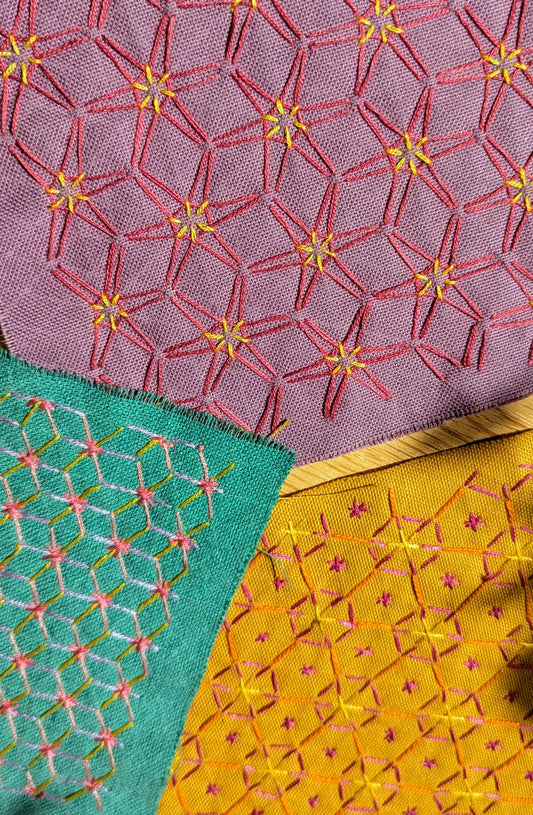 Sashiko stitching workshop with Karen Giroud - May 14