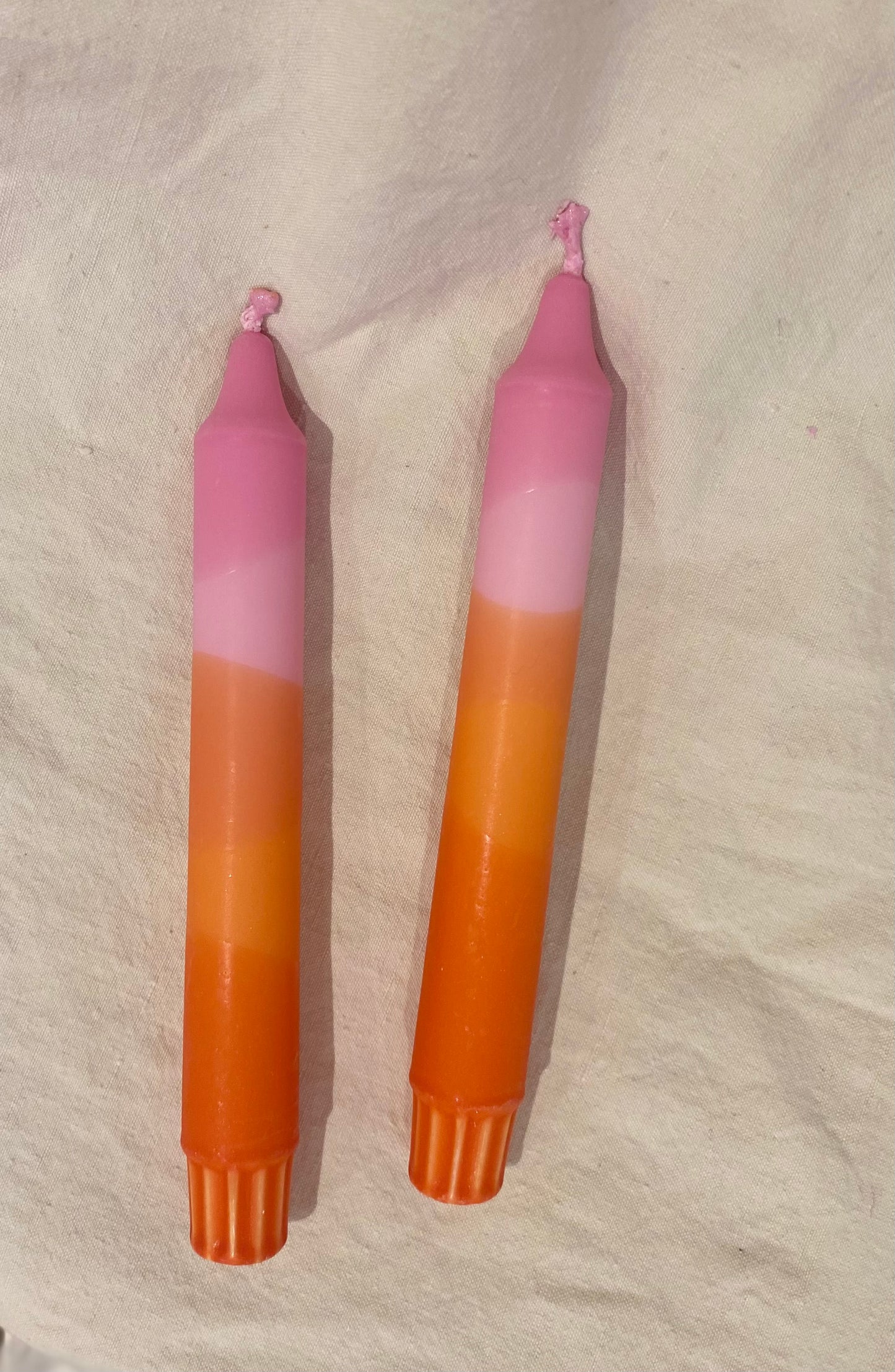 Florrie & Wren - Ombré Dinner Candles