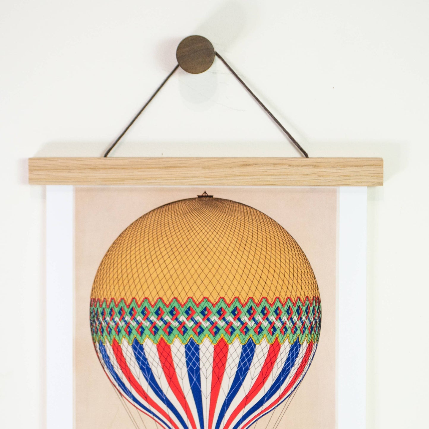 Oak print or tapestry wall hanger: A2