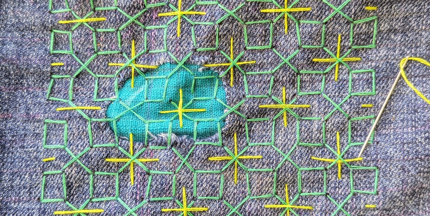 Sashiko stitching workshop with Karen Giroud - May 14