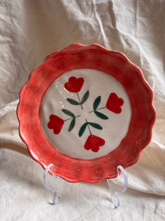 Florrie & Wren - Medium Ceramic Tulip Plate