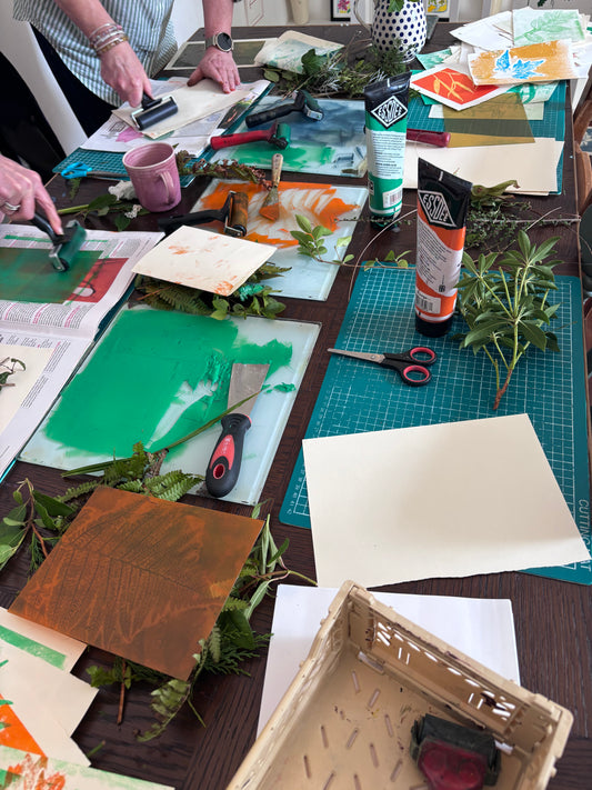 Botanical Monoprint Workshop with Diana Fitzpatrick - May 16
