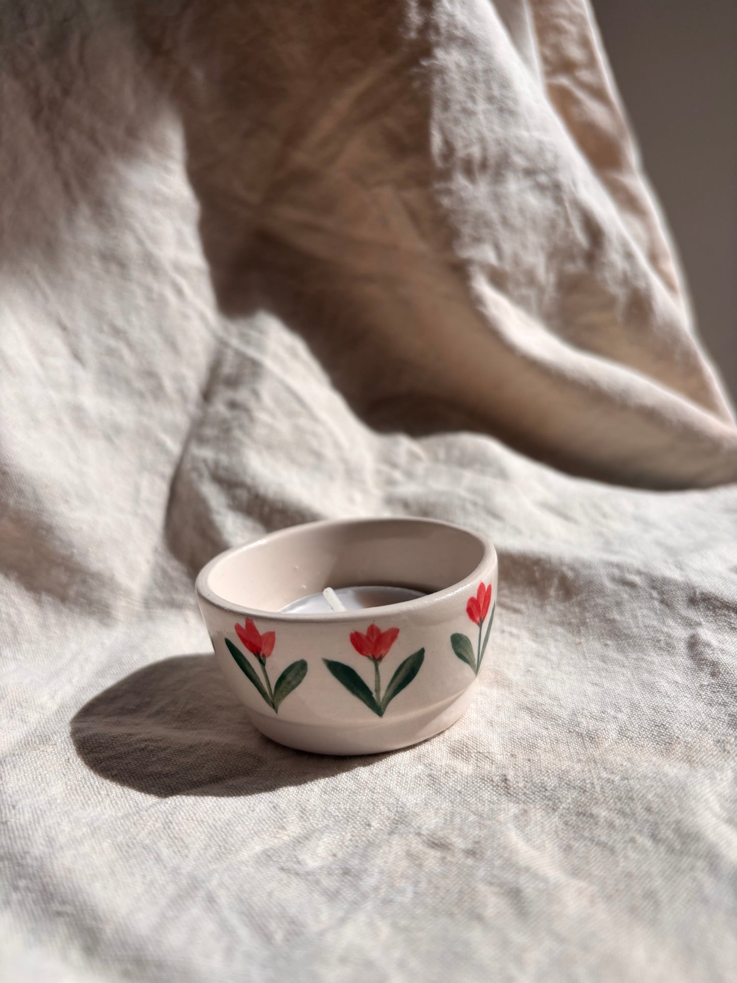 Florrie & Wren - Ceramic Tea Light Holder