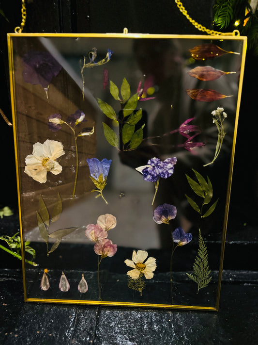 Botanical Pressed flower Frame