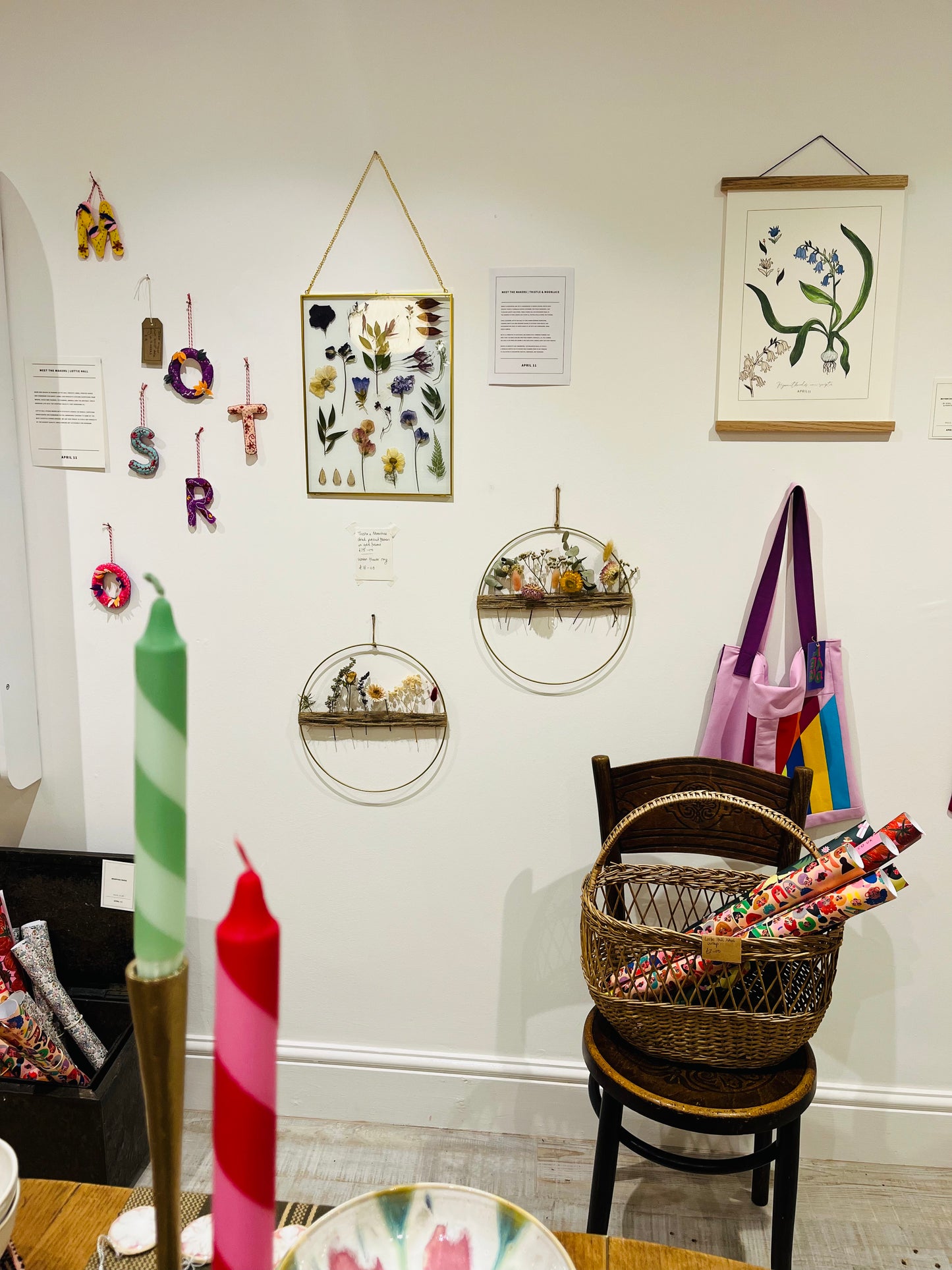 Botanical Pressed flower Frame