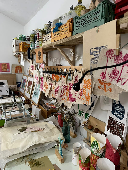 Lino print Making with Diana Fitzpatrick - February 28