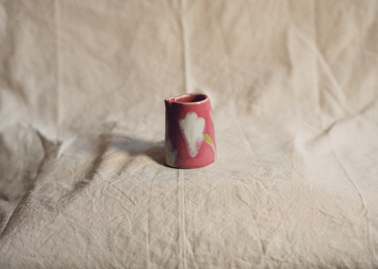 Ceramics by Kat - Decorated Milk Jug