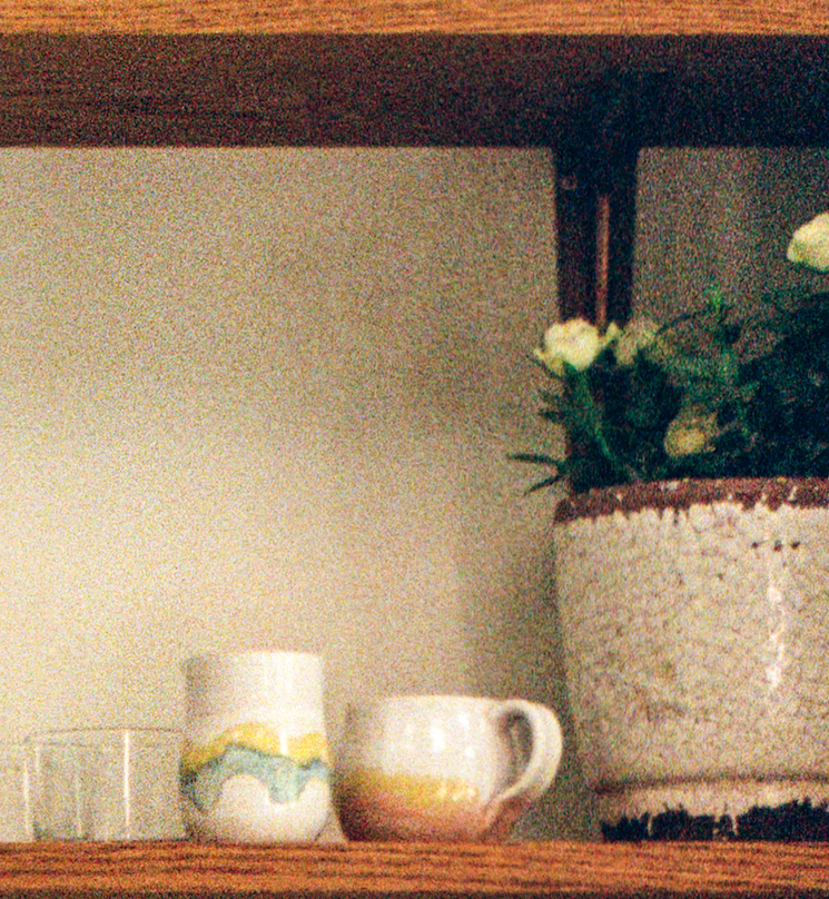 Emily Conroy Ceramics - Pink & Yellow Coffee Mug