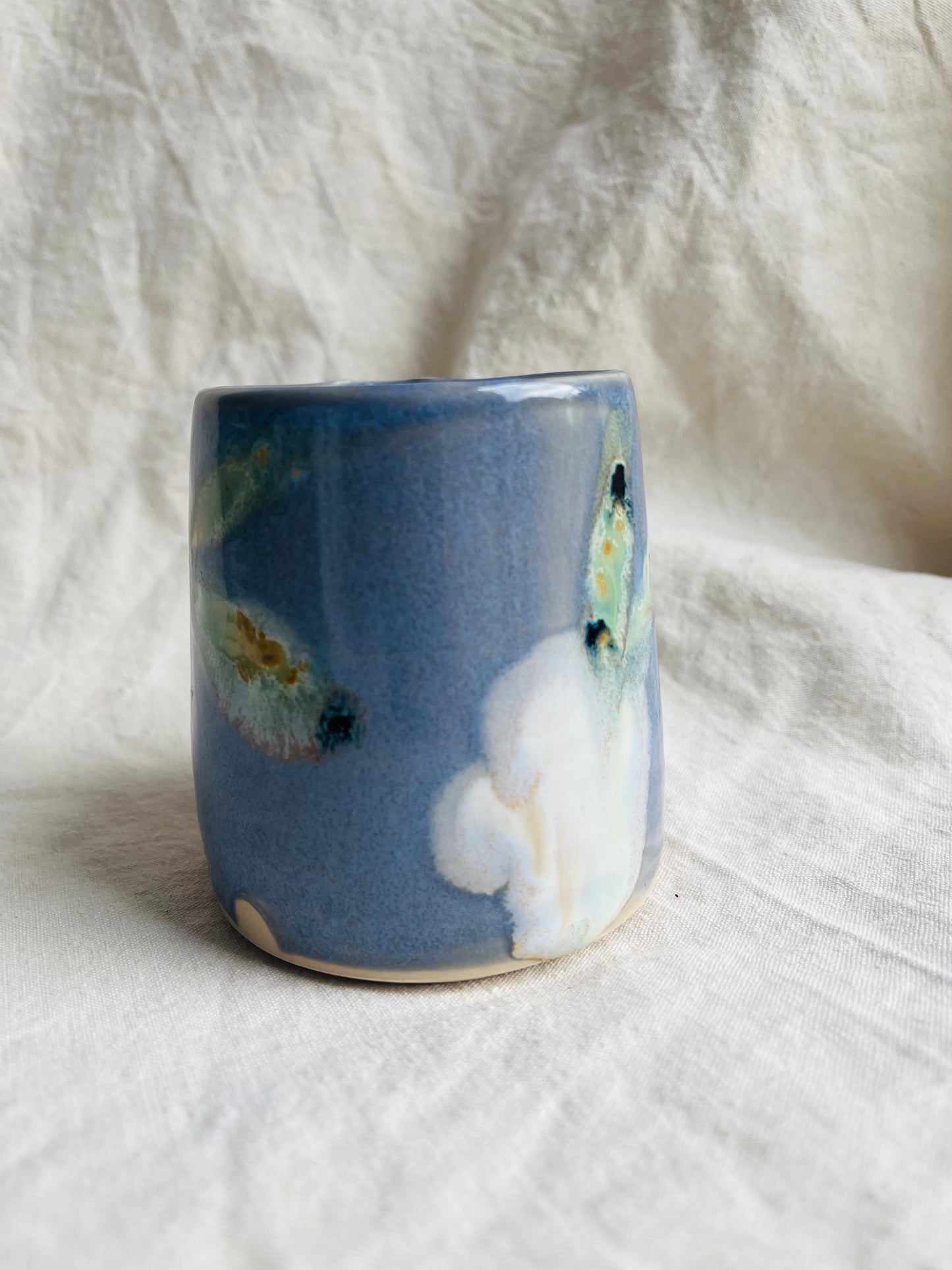 Ceramics by Kat - Decorated Milk Jug