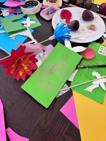 Paper Flower Making Workshop for Kids  - October 29