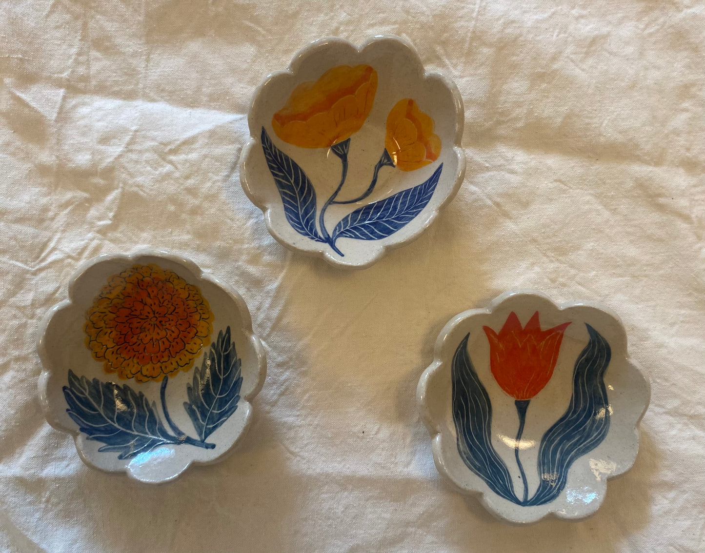 Louise Hick - Flower Trinket Dish