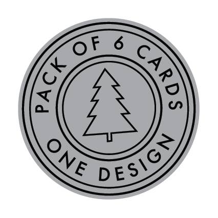 Lottie Hall - Christmas cards Pack of 6