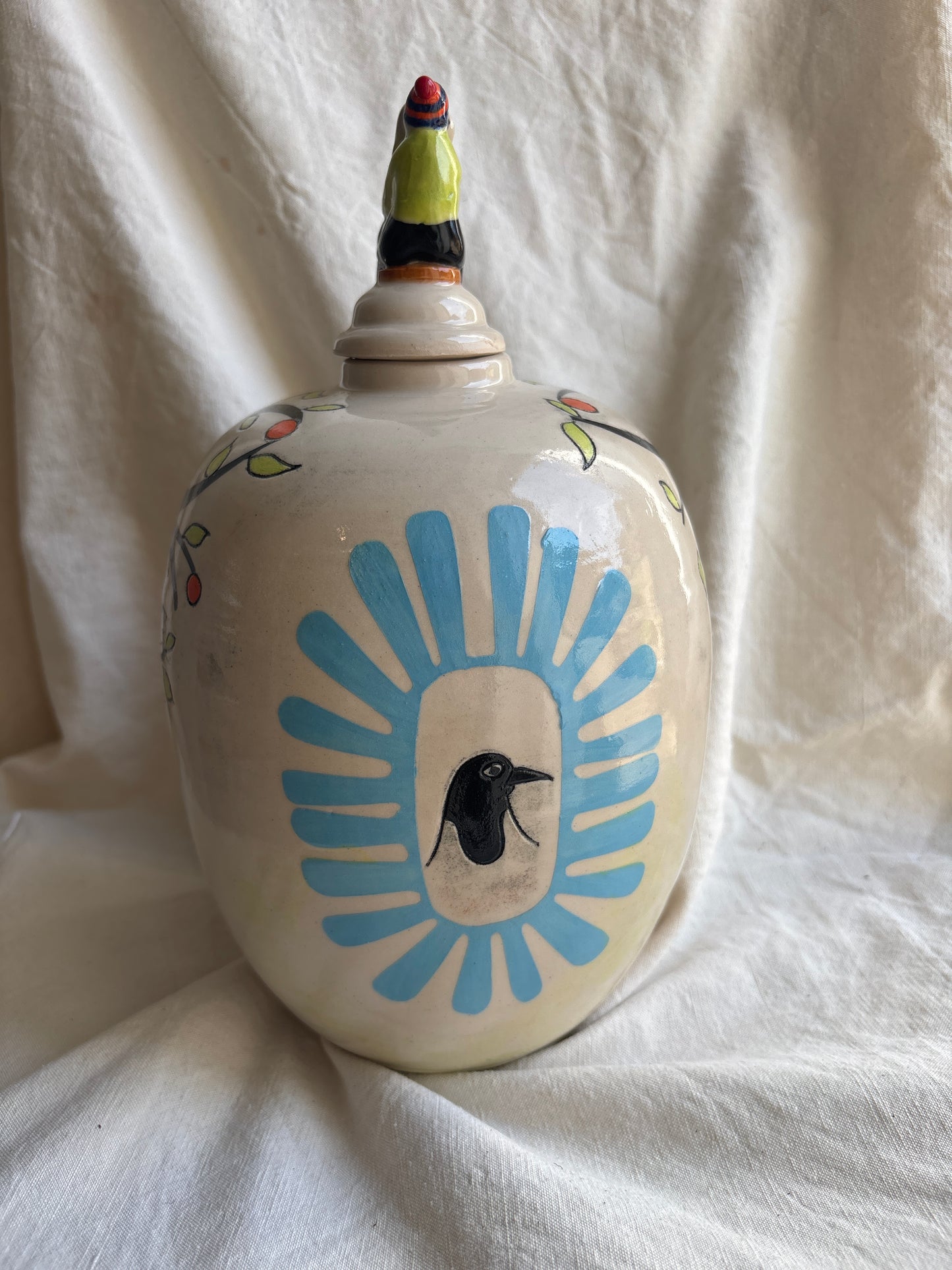 Emily Conroy - large illustrated vessel