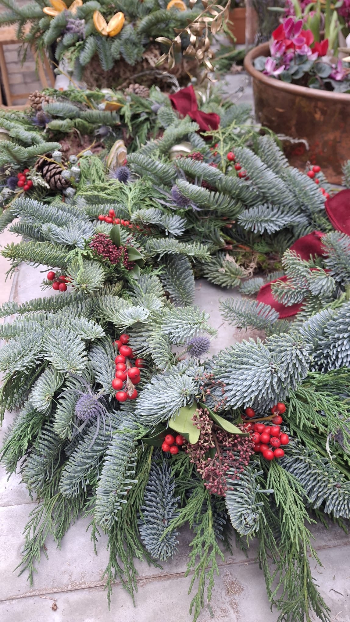Christmas Wreath Making Workshop with Barmoor Blooms - November 29th & December 3rd