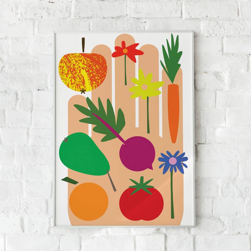 Lottie Hall - A3 Fine Art Print After the Garden