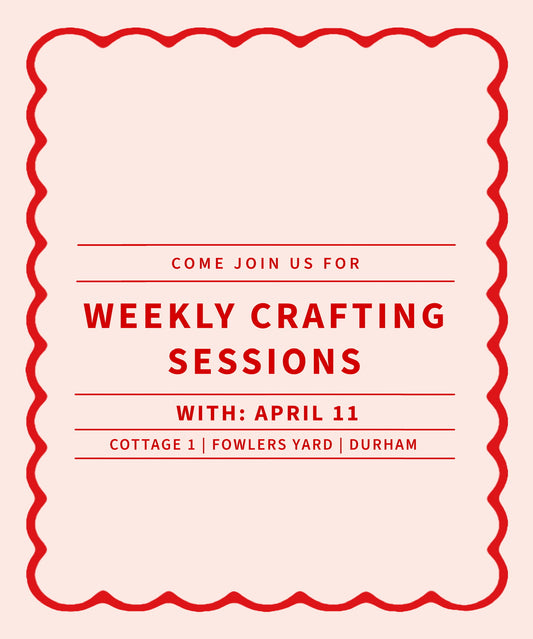Weekly Crafting Session -  Bring Your Own Project
