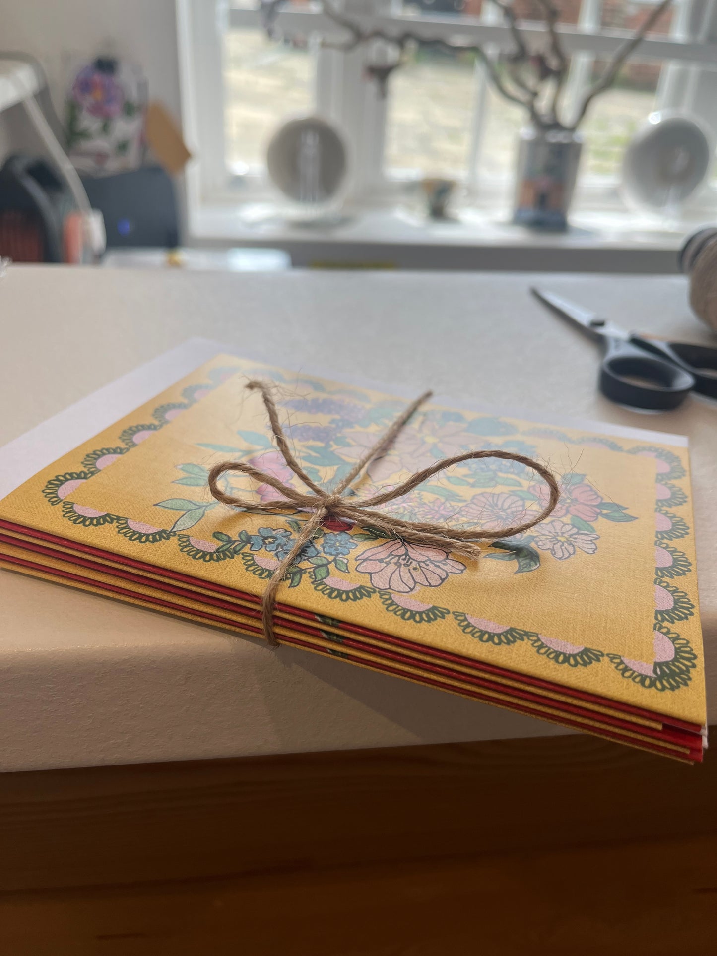 April 11 Flower greetings Card
