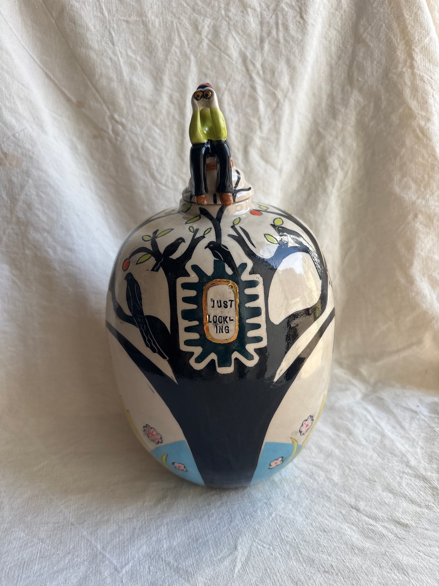 Emily Conroy - large illustrated vessel