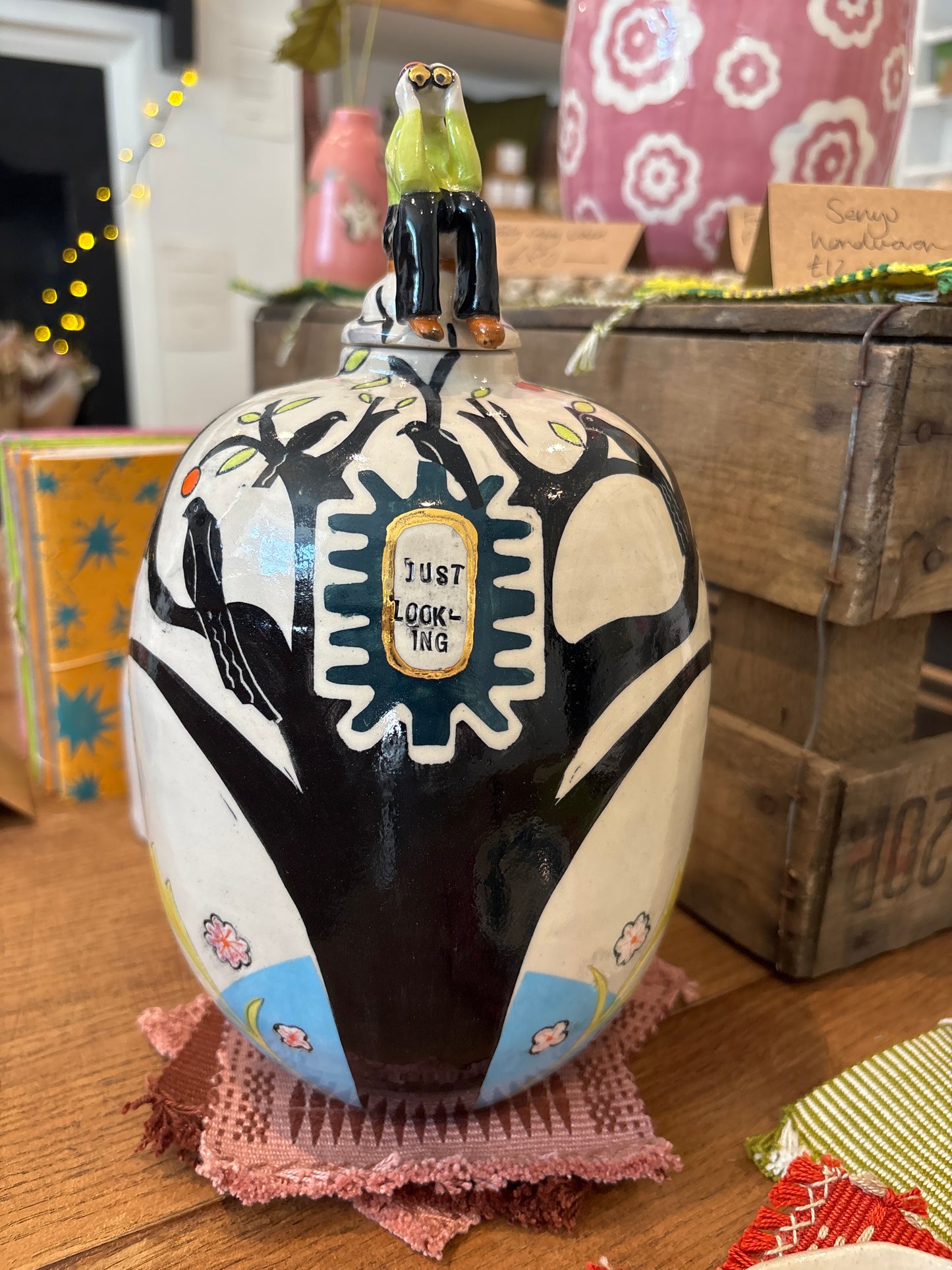 Emily Conroy - large illustrated vessel
