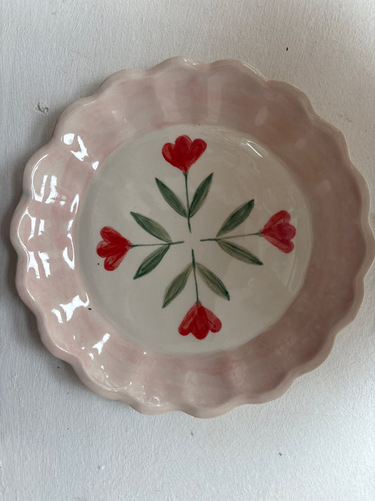 Florrie & Wren - Medium Ceramic Tulip Plate