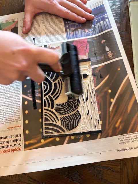 Lino print Making with Diana Fitzpatrick - July 11