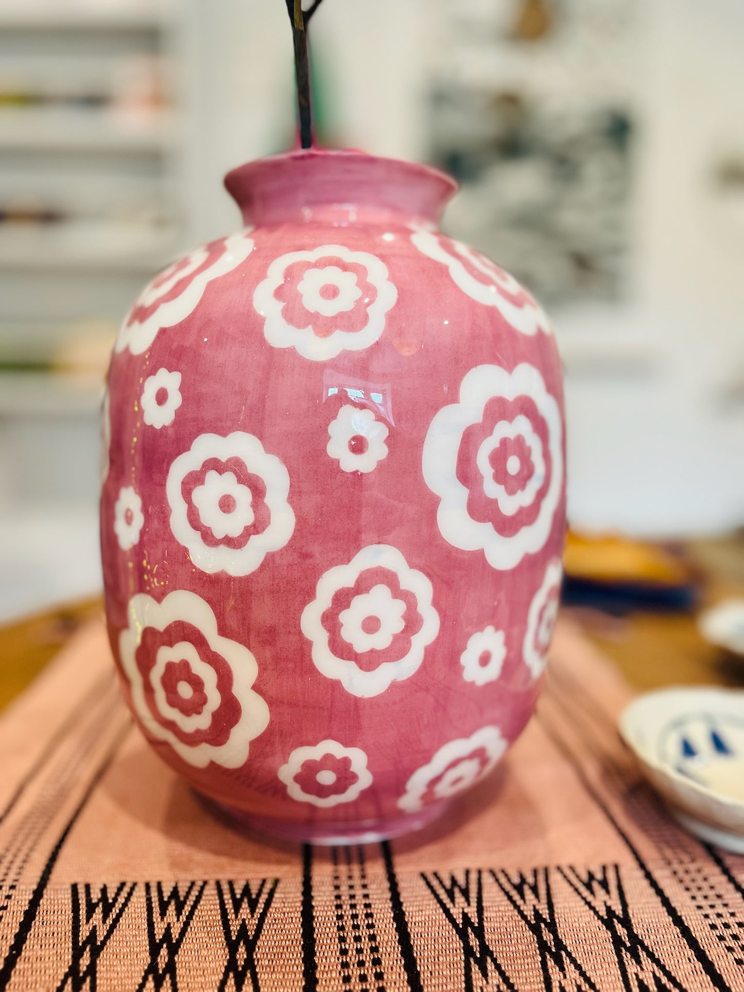 Emily Conroy Ceramics - pink flower vase