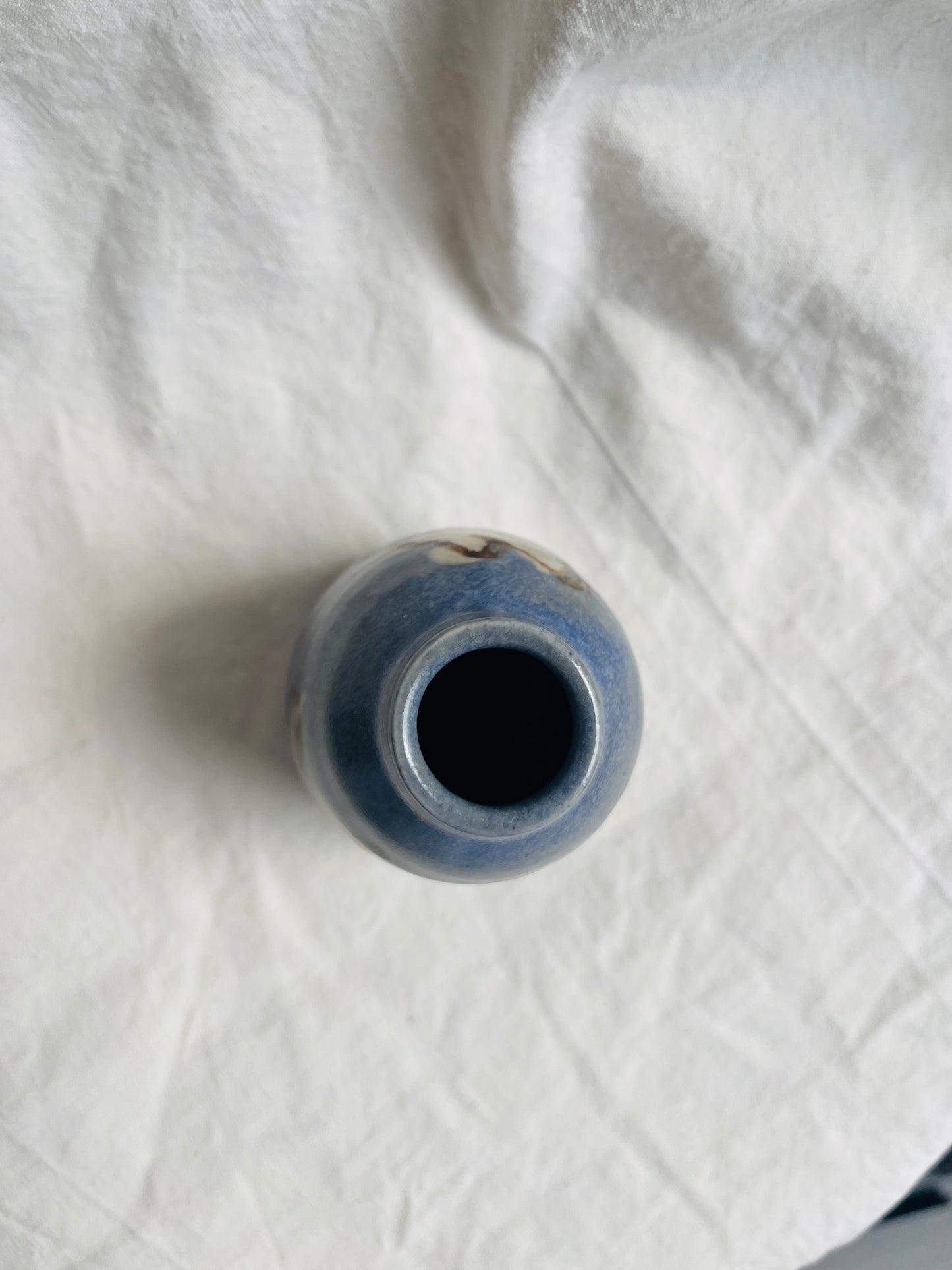 Ceramics by Kat - Small Decorated Bud Vase