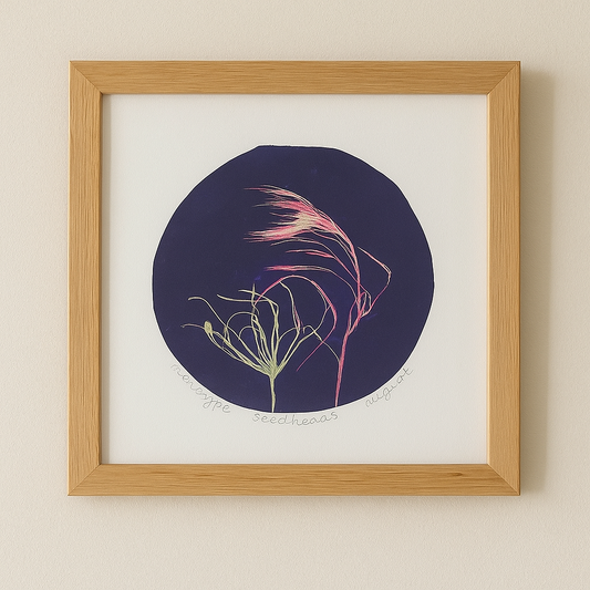 Diana Fitzpatrick - Original Artwork - Framed Monoprint