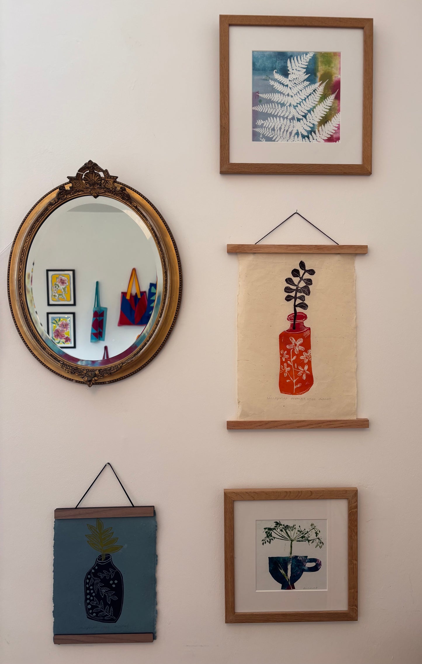 Diana Fitzpatrick large framed mono print