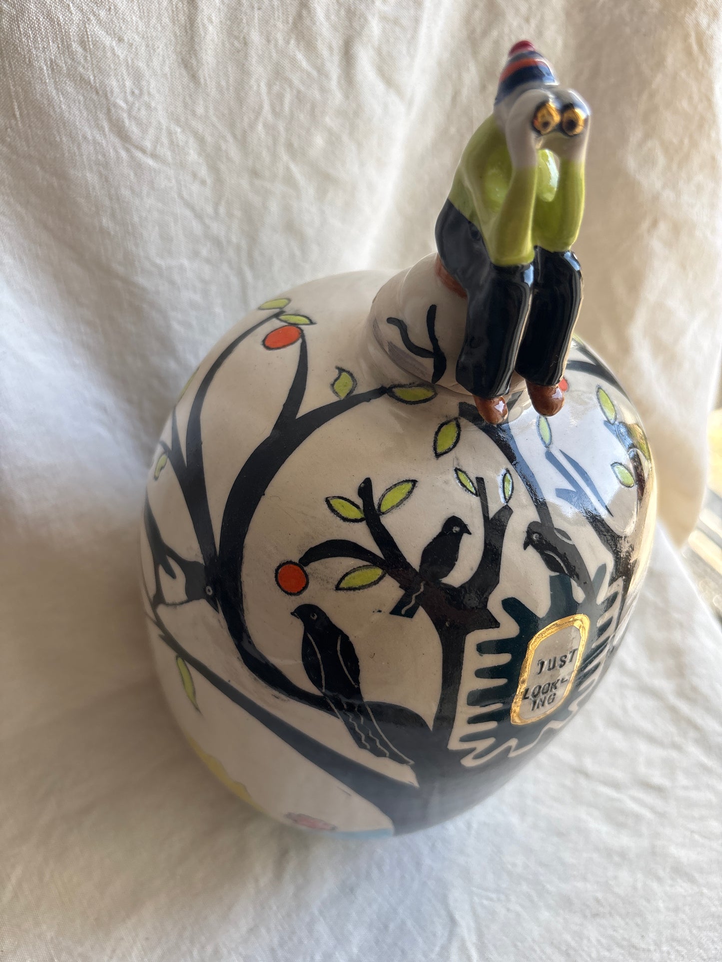 Emily Conroy - large illustrated vessel
