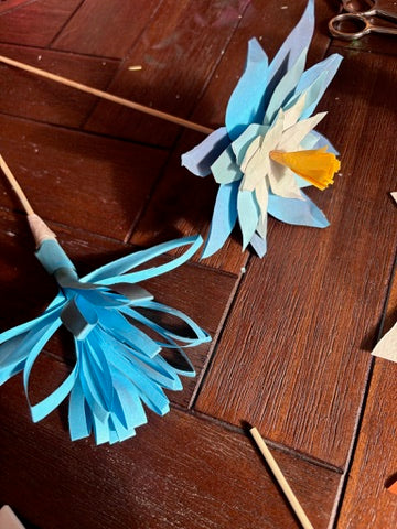 Paper Flower Making Workshop for Kids  - October 29