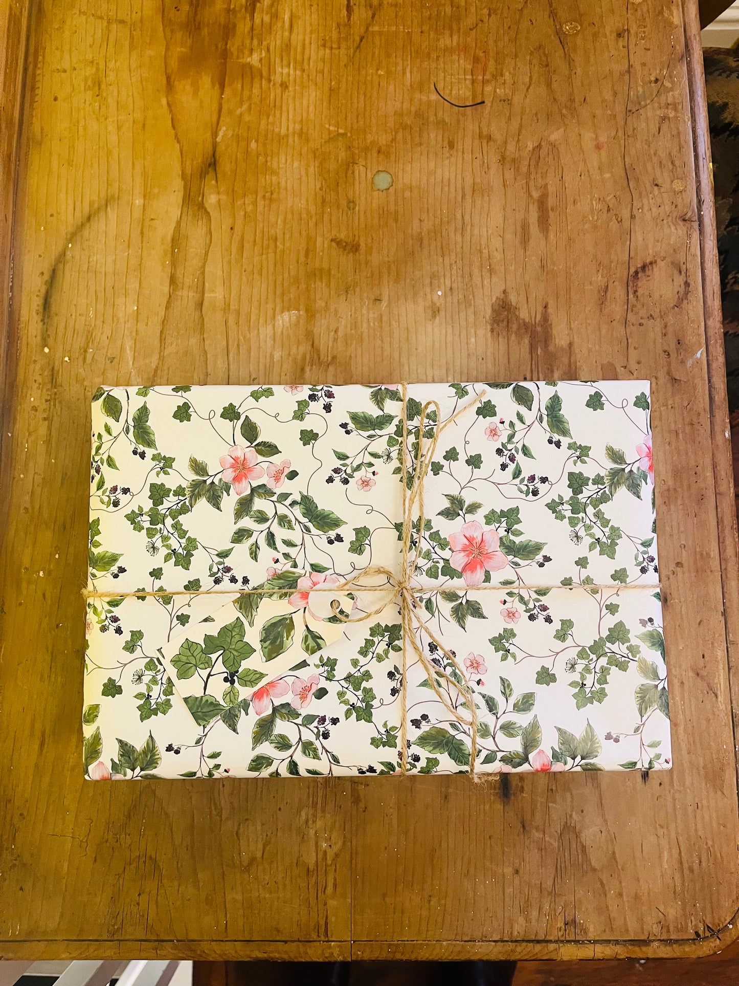April 11 - Wrapping Paper Vines & Blackberries