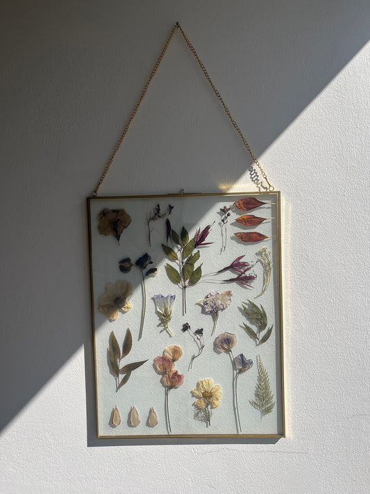 Thistle & Moonlace - Botanical Pressed flower Frame