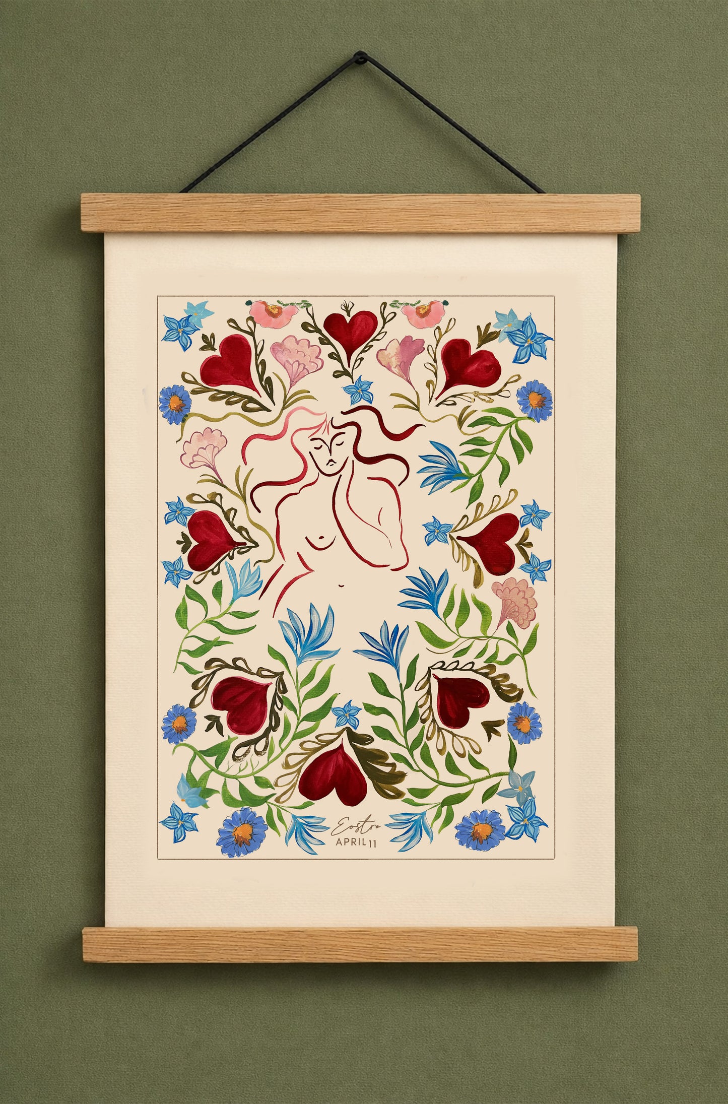 April 11 - Goddess Print Eostre