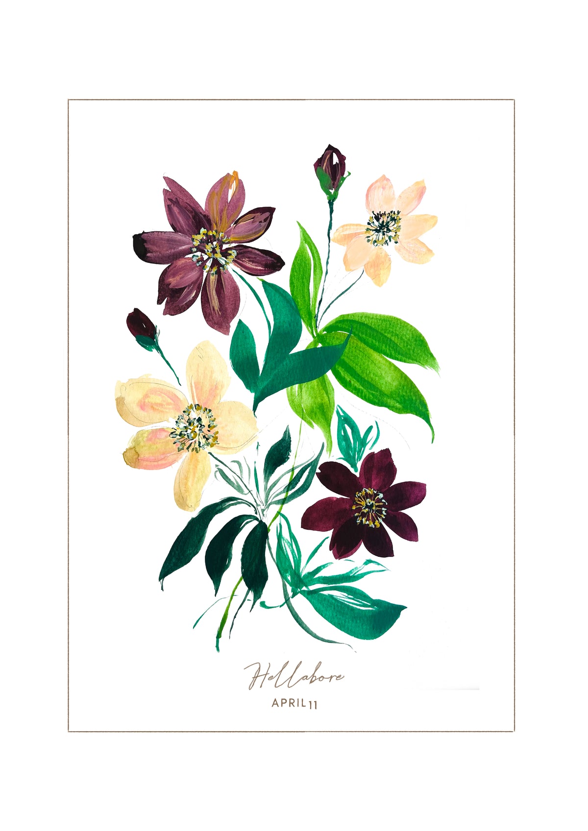 April 11 - Autumn Flower Prints