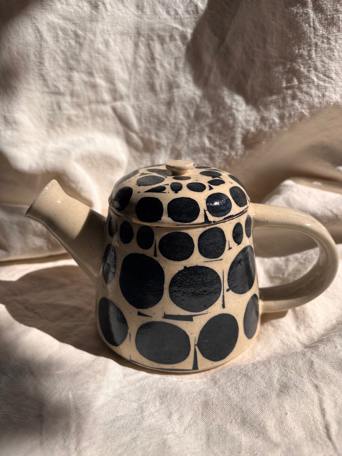 Emily Conroy Ceramics - Spotty Teapot