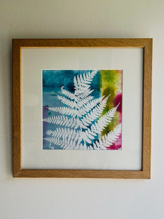 Diana Fitzpatrick large framed mono print