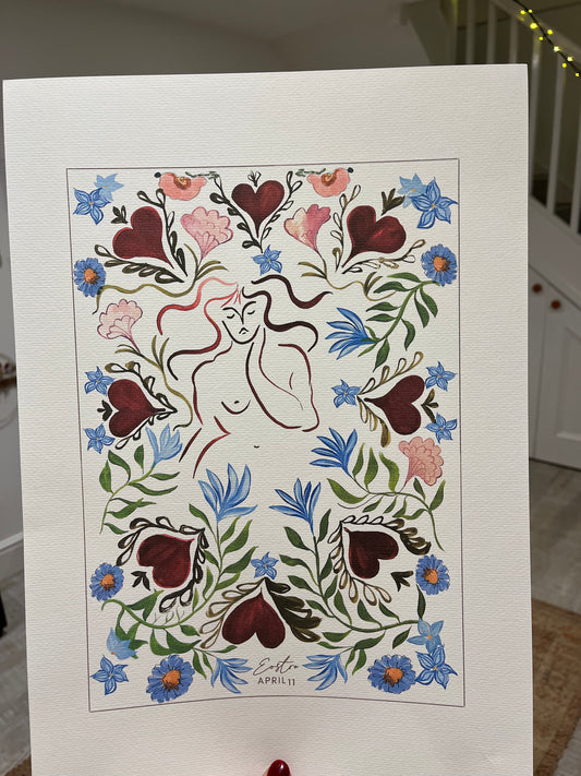 April 11 - Goddess Print Eostre