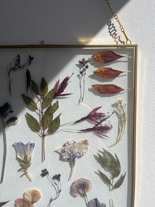 Thistle & Moonlace - Botanical Pressed flower Frame