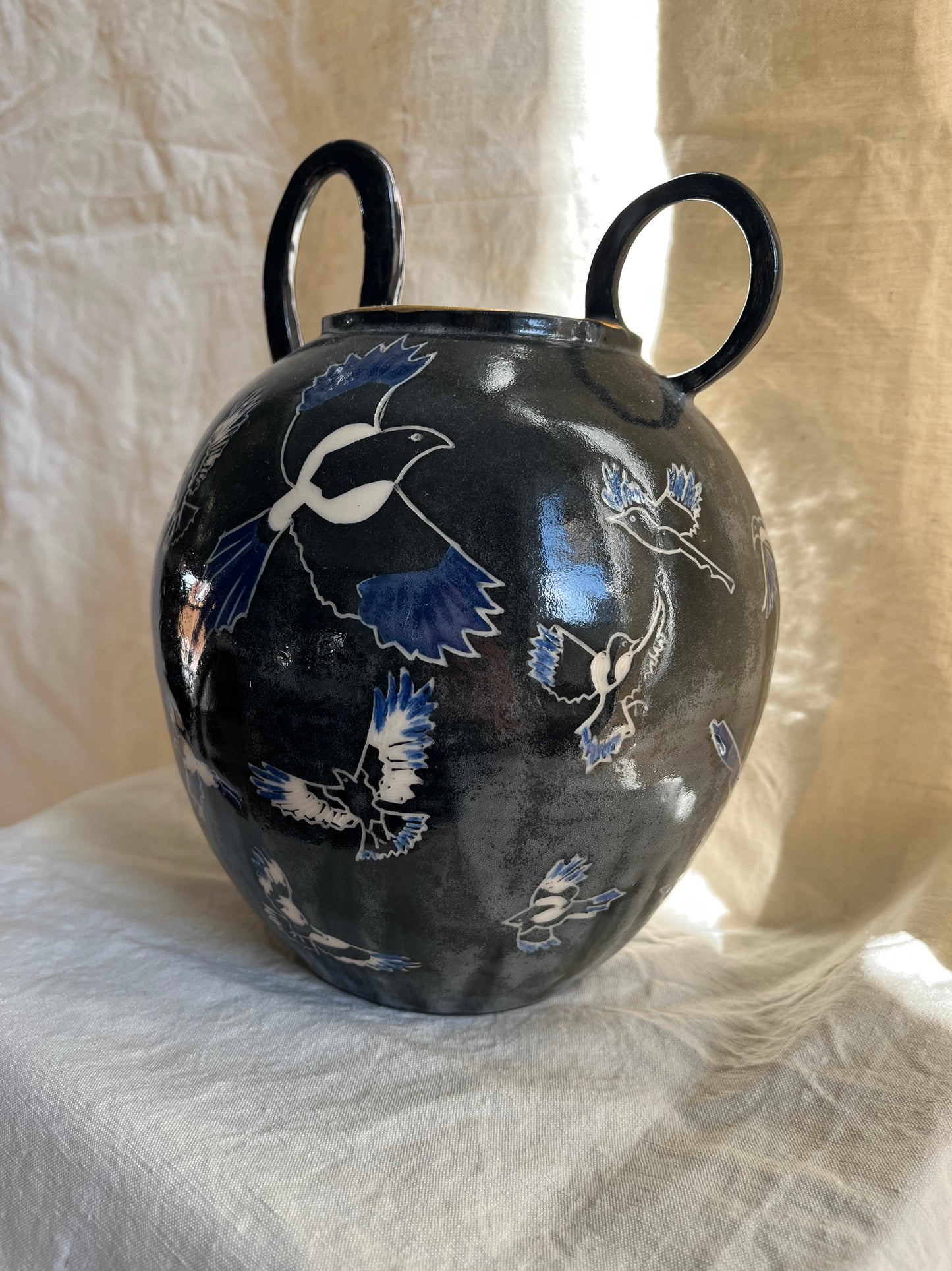 Emily Conroy Ceramics - Magpie Vase