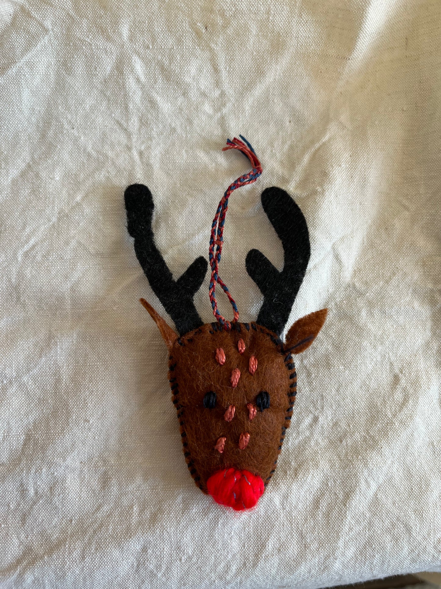 Laura May - Christmas Reindeer Decoration