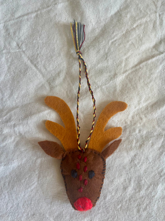 Laura May - Christmas Reindeer Decoration