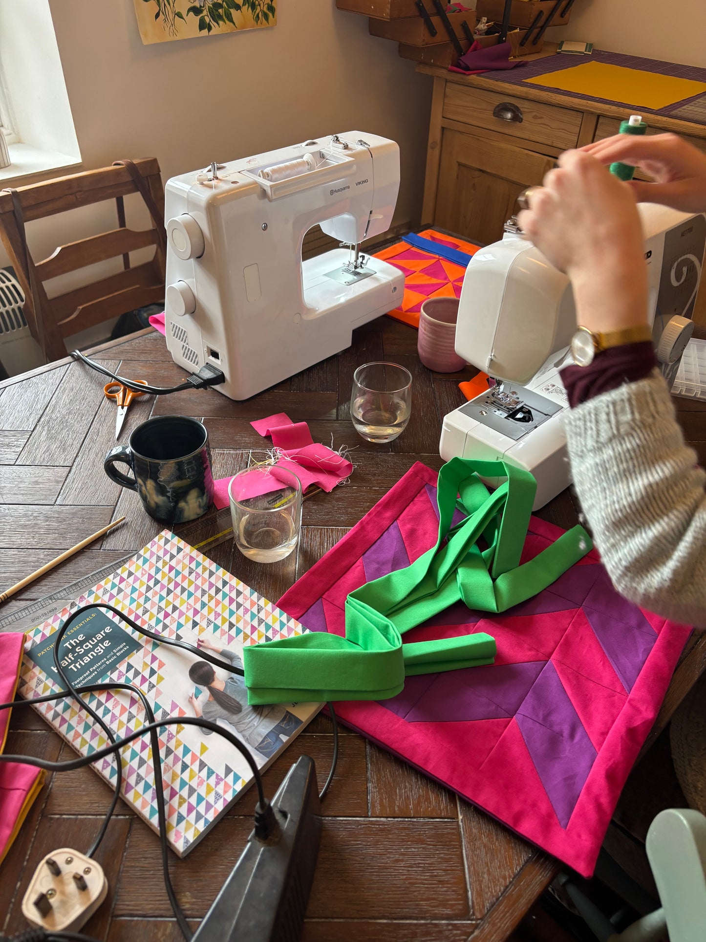 Make Your Own Patchwork Cushion Cover with Davey Makes - 27 June & 19 July