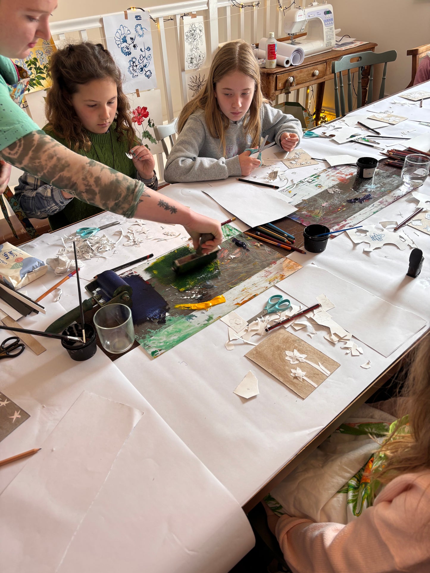 Summer Kids' Sessions - Collograph printing with Wild North - July 28th