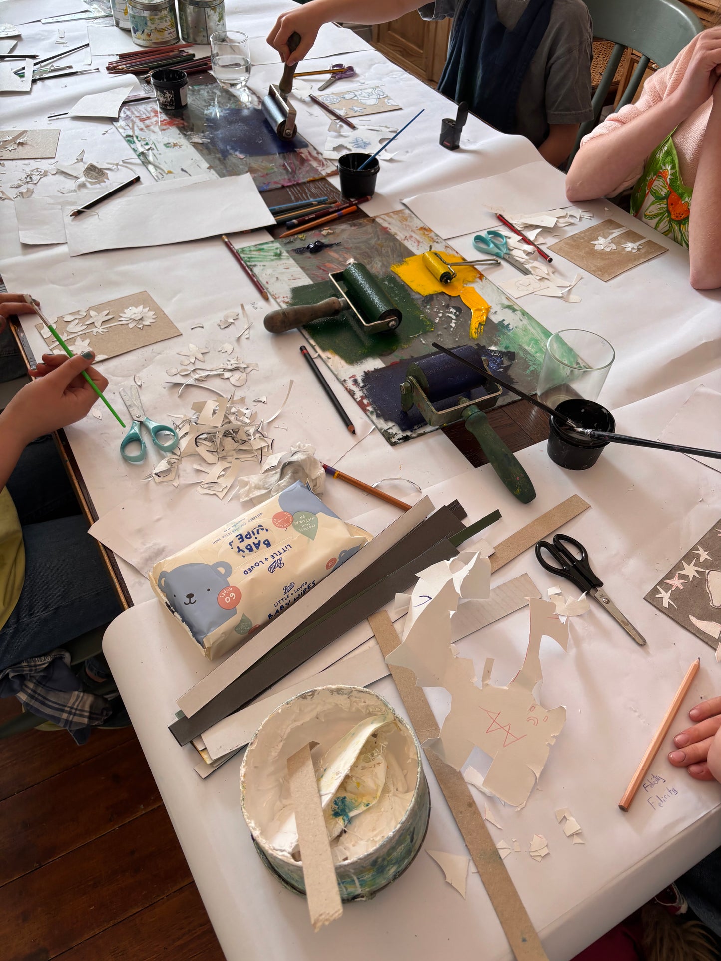 Summer Kids' Sessions - Collograph printing with Wild North - July 28th