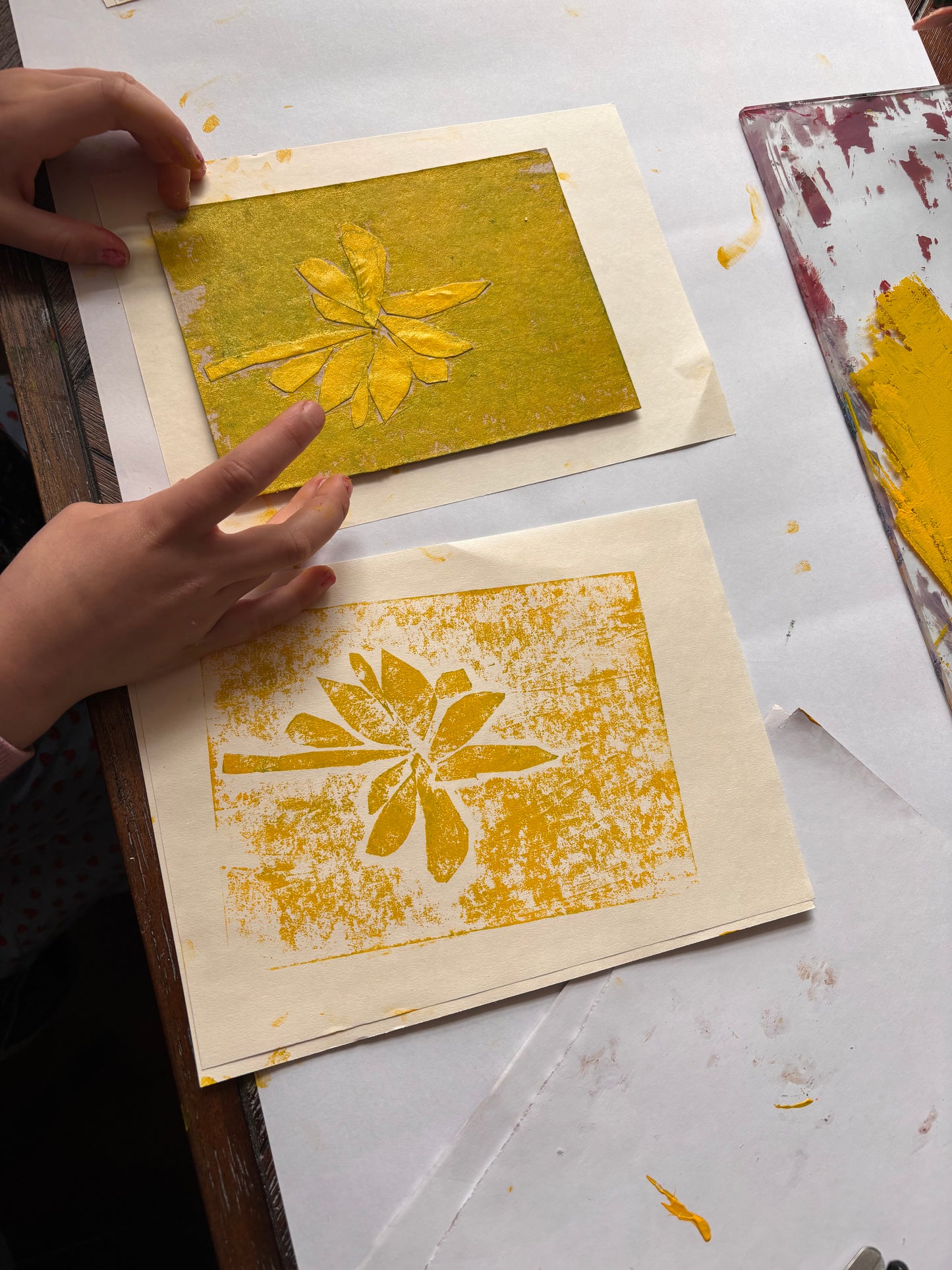 Summer Kids' Sessions - Collograph printing with Wild North - July 28th