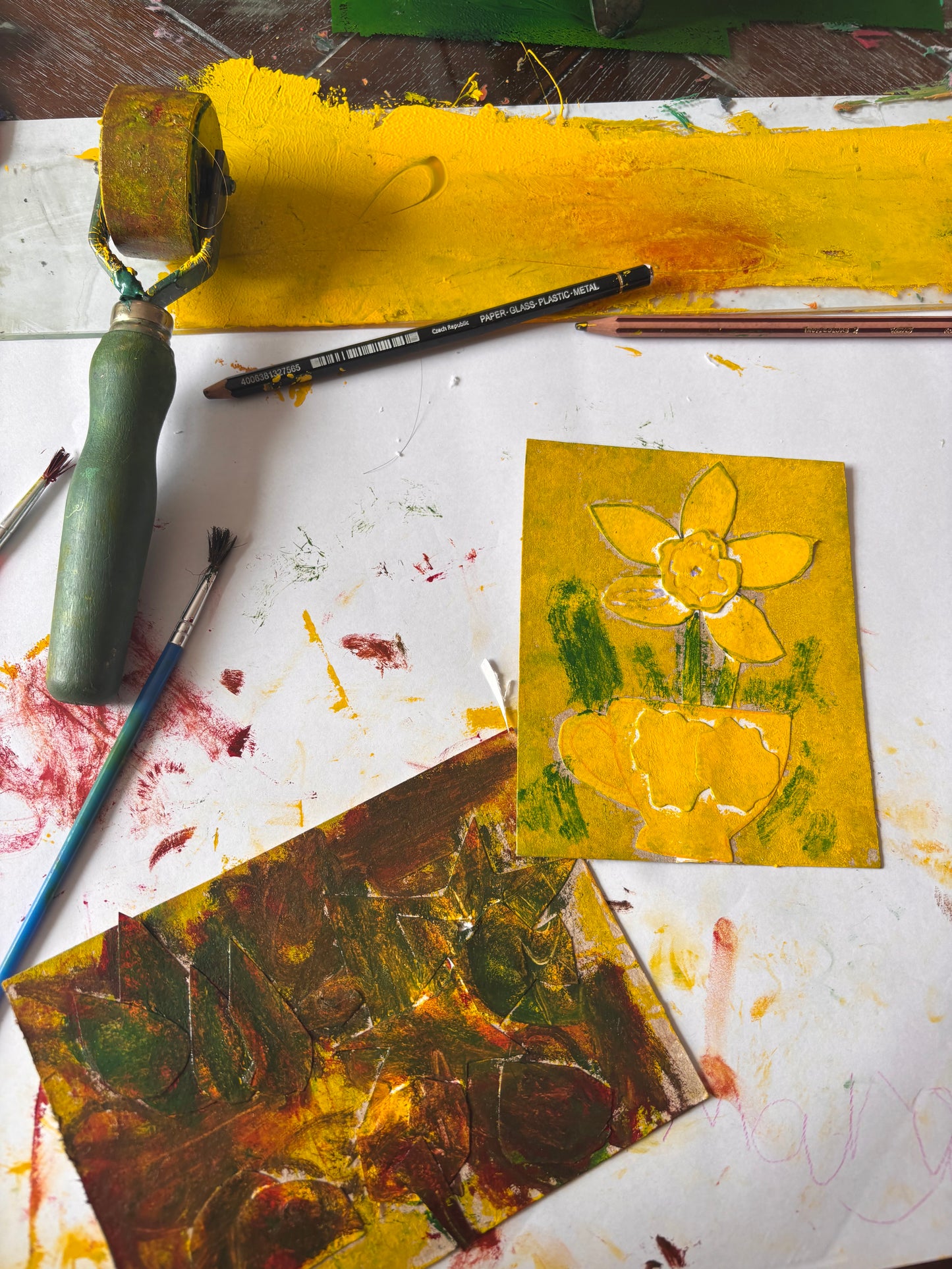 Summer Kids' Sessions - Collograph printing with Wild North - July 28th