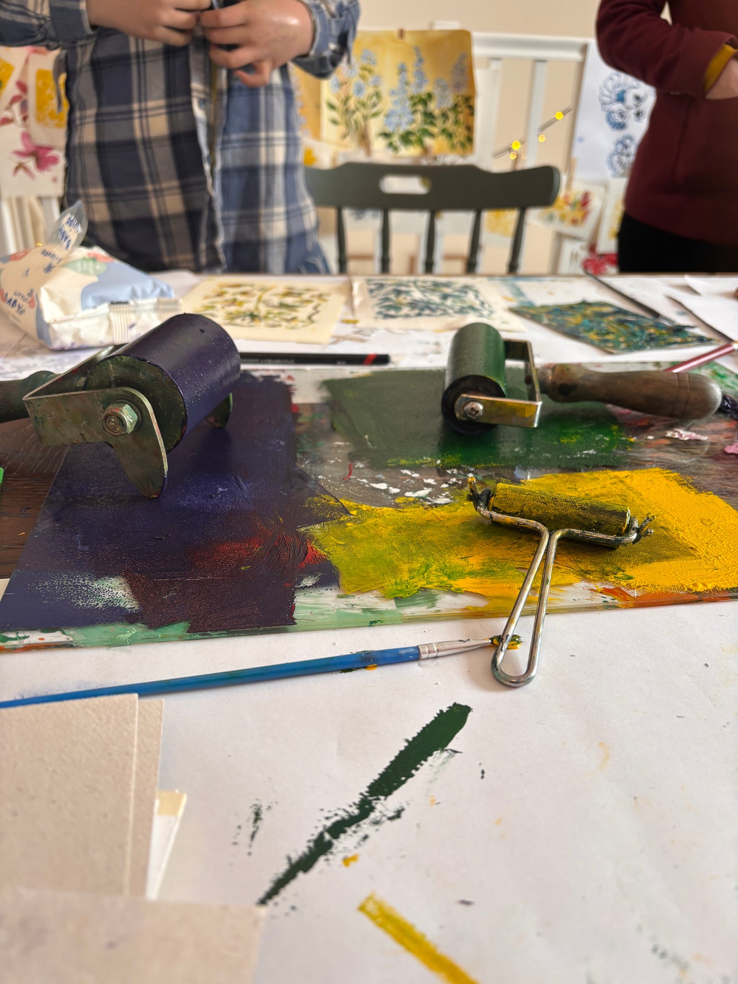 Summer Kids' Sessions - Collograph printing with Wild North - July 28th
