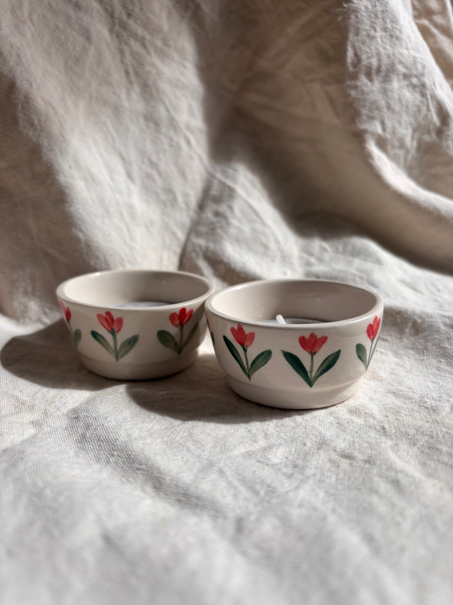 Florrie & Wren - Ceramic Tea Light Holder