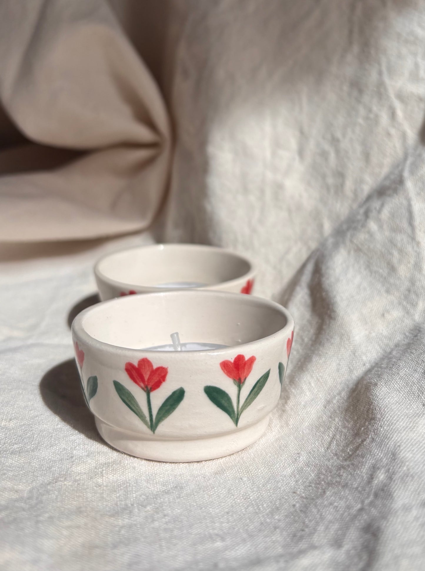 Florrie & Wren - Ceramic Tea Light Holder